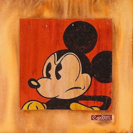 Ticked Off Mickey - Original